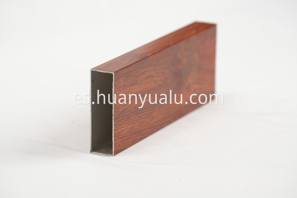 Wood grain transfer printing pipe